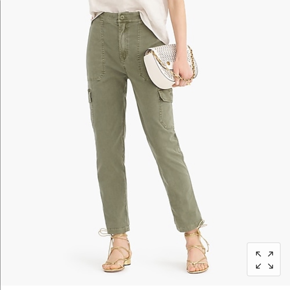 J Crew The New Straight Cargo Pant Sz 26